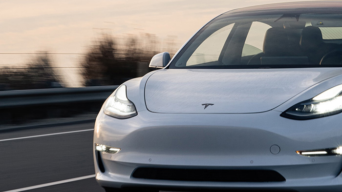 Lakeside Shuttle Fleet Image of Tesla